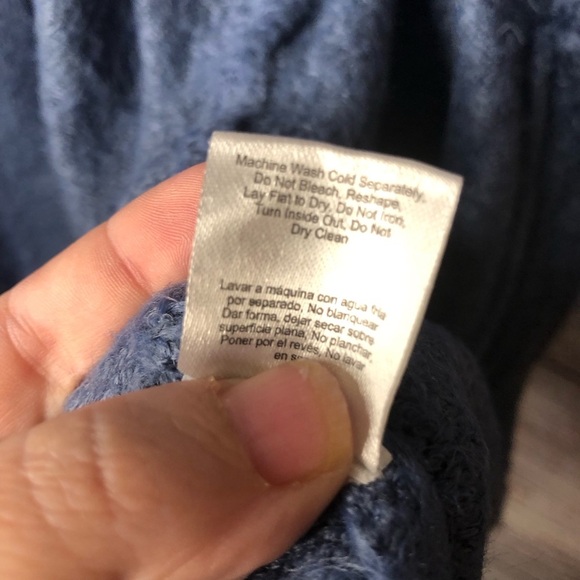 Blue Cardigan with pockets - Picture 10 of 13